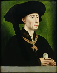 Porträtt av Filip den gode (1396-1467), hertig av Burgund